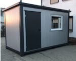Contenedor de oficina de 5×2,20 con instalaciones sanitarias – Image 3