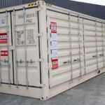 Nuevo contenedor de 40 pies con lado abierto