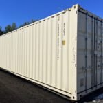 Contenedor de almacenamiento de 40 pies High Cube, de un solo viaje, con puertas laterales