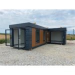 Módulo comercial combinado de 2 piezas, 3 x 6 m (36 m²)