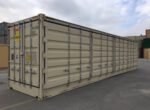 Contenedor marítimo 40 pies con apertura lateral, de segunda mano