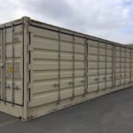 Contenedor marítimo 40 pies con apertura lateral, de segunda mano