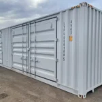 Contenedor marítimo High Cube de 40 pies con 4 puertas laterales