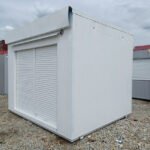 Contenedor Comercial 300×350 Con Persianas Frontales Divididas + Puerta Trasera